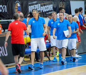 Тренерский штаб Сборной России по баскетболу