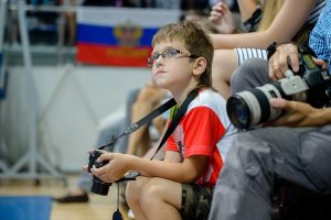 Юный фотограф сборной России по баскетболу