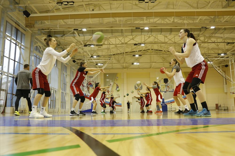 Женская сборная России начала подготовку к Евробаскету