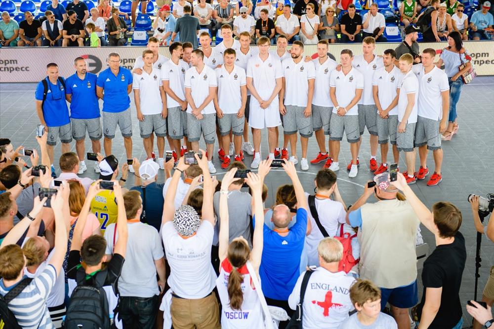 На «Экспо-Баскете» прошла презентация мужской сборной России